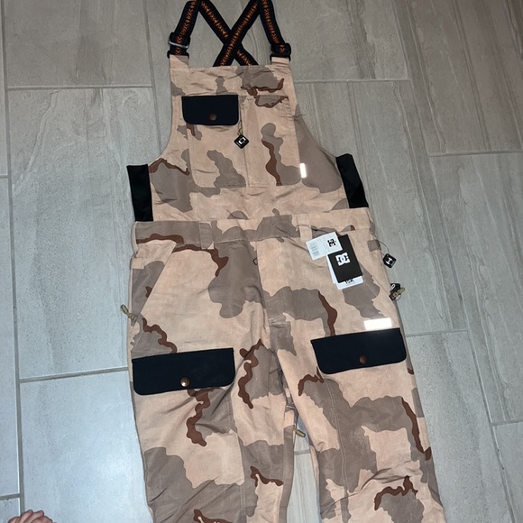 🔥 DC 15K PLATOON BIB SNOW PANT FOR MEN CAMO PRINT NWT 🔥 - Picture 5 of 15